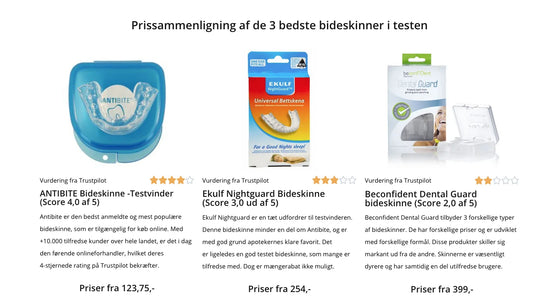VINDER AF BIDESKINNER "BEDST I TEST 2021"